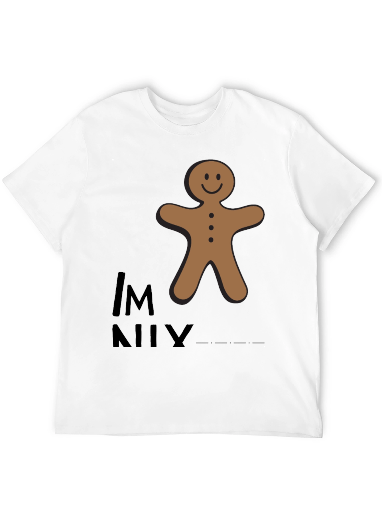 Gingerbread Man T-Shirt - Funny Christmas Holiday Tee