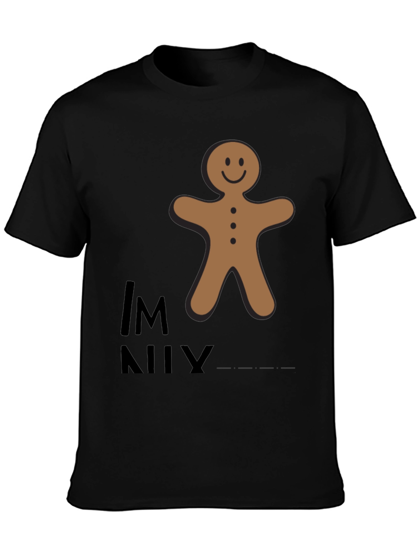 Gingerbread Man T-Shirt - Funny Christmas Holiday Tee