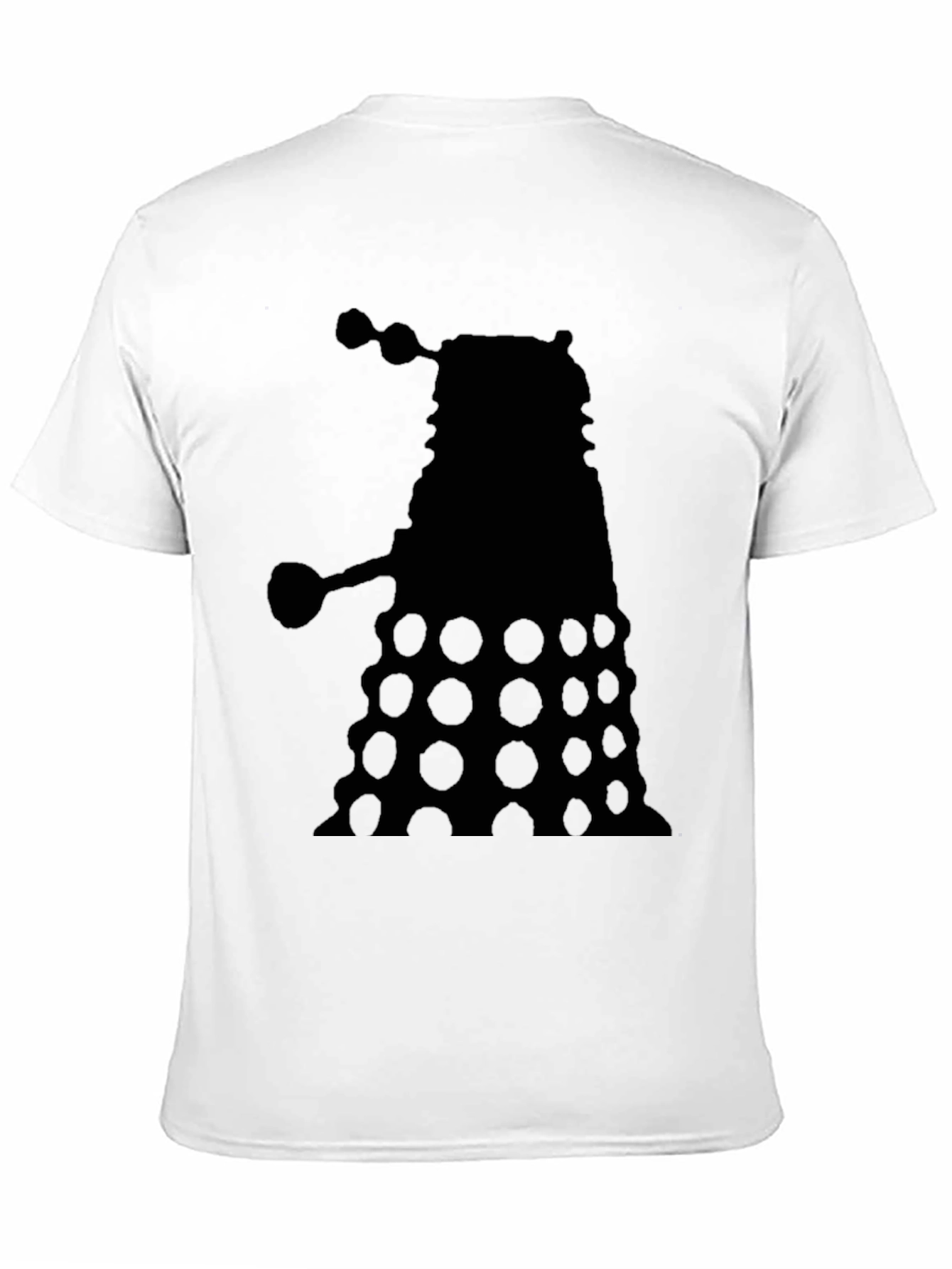 Dalek Silhouette Black T-Shirt