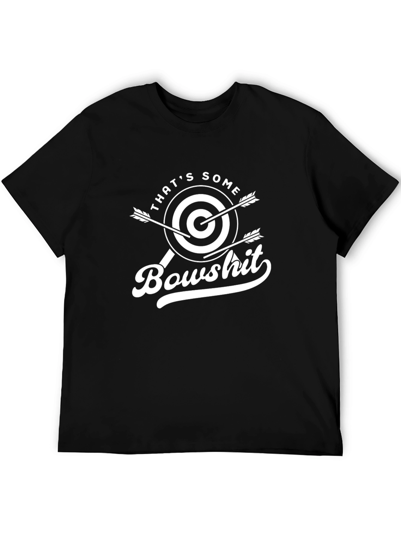 Thats Some Bowshit T-Shirt Archery Humor Tee