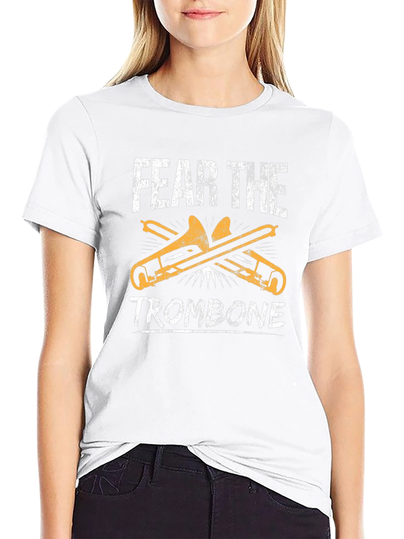 Fear The Trombone T-Shirt - Musician Tee