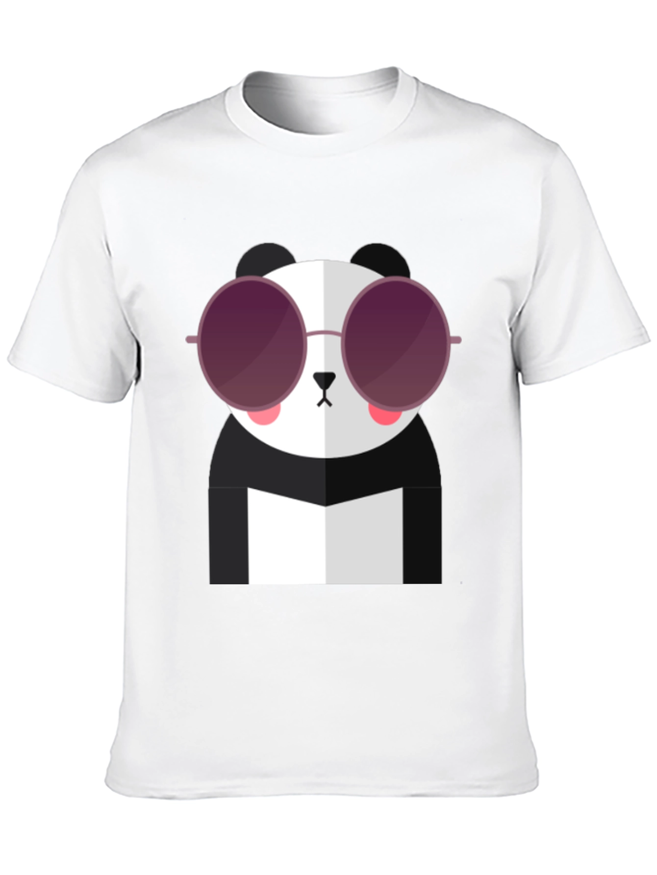 Cool Panda T-Shirt with Sunglasses