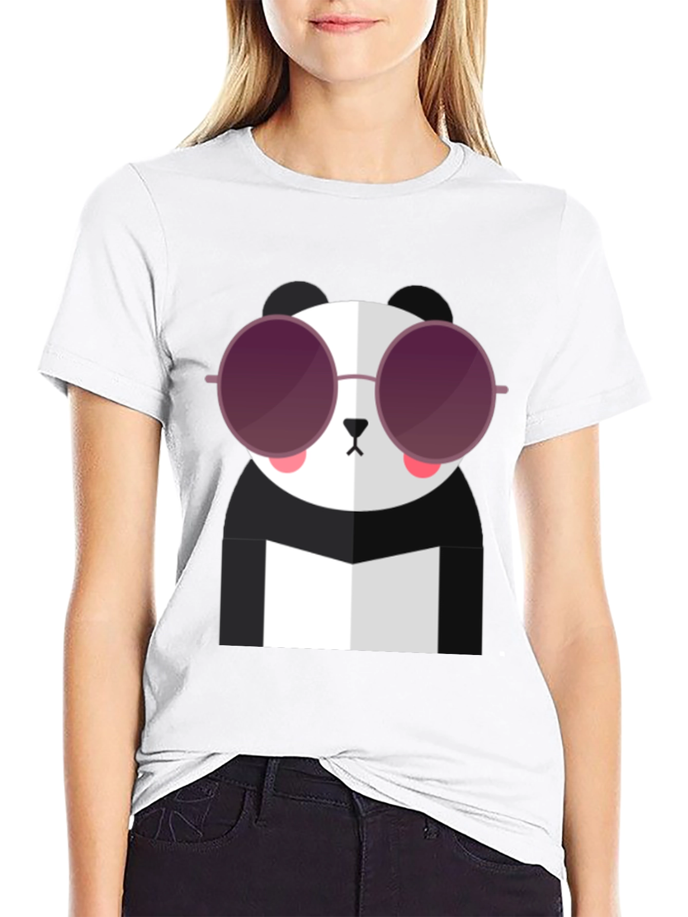 Cool Panda T-Shirt with Sunglasses