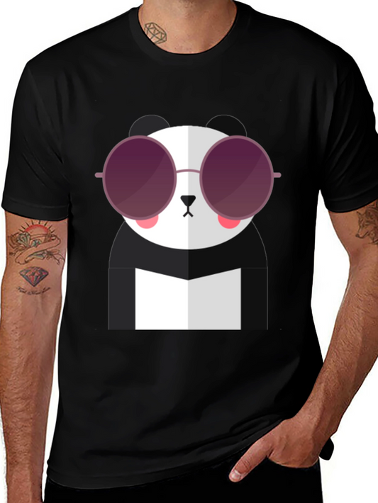 Cool Panda T-Shirt with Sunglasses