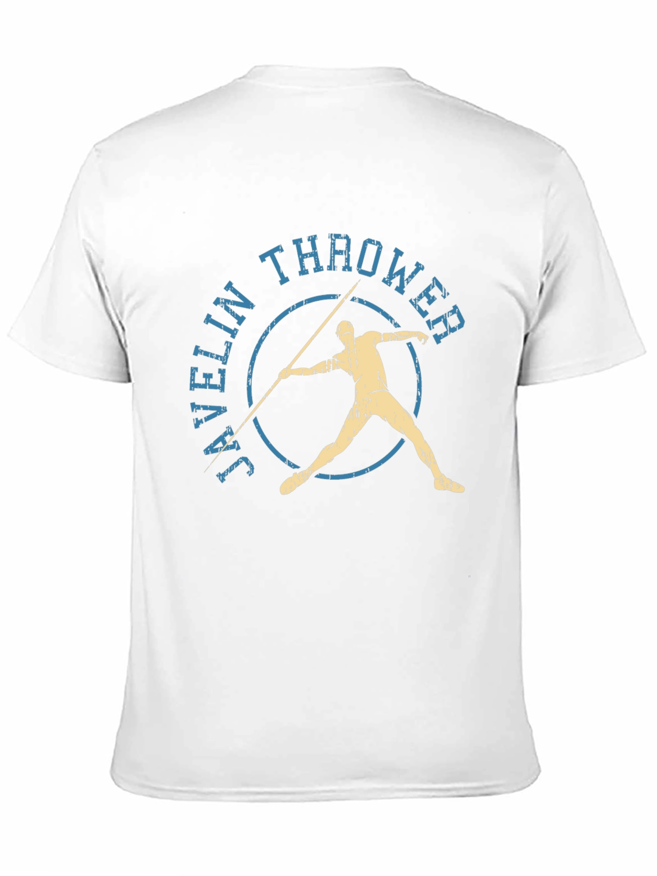 Javelin Thrower Graphic Tee - Athletic Sport Shirt
