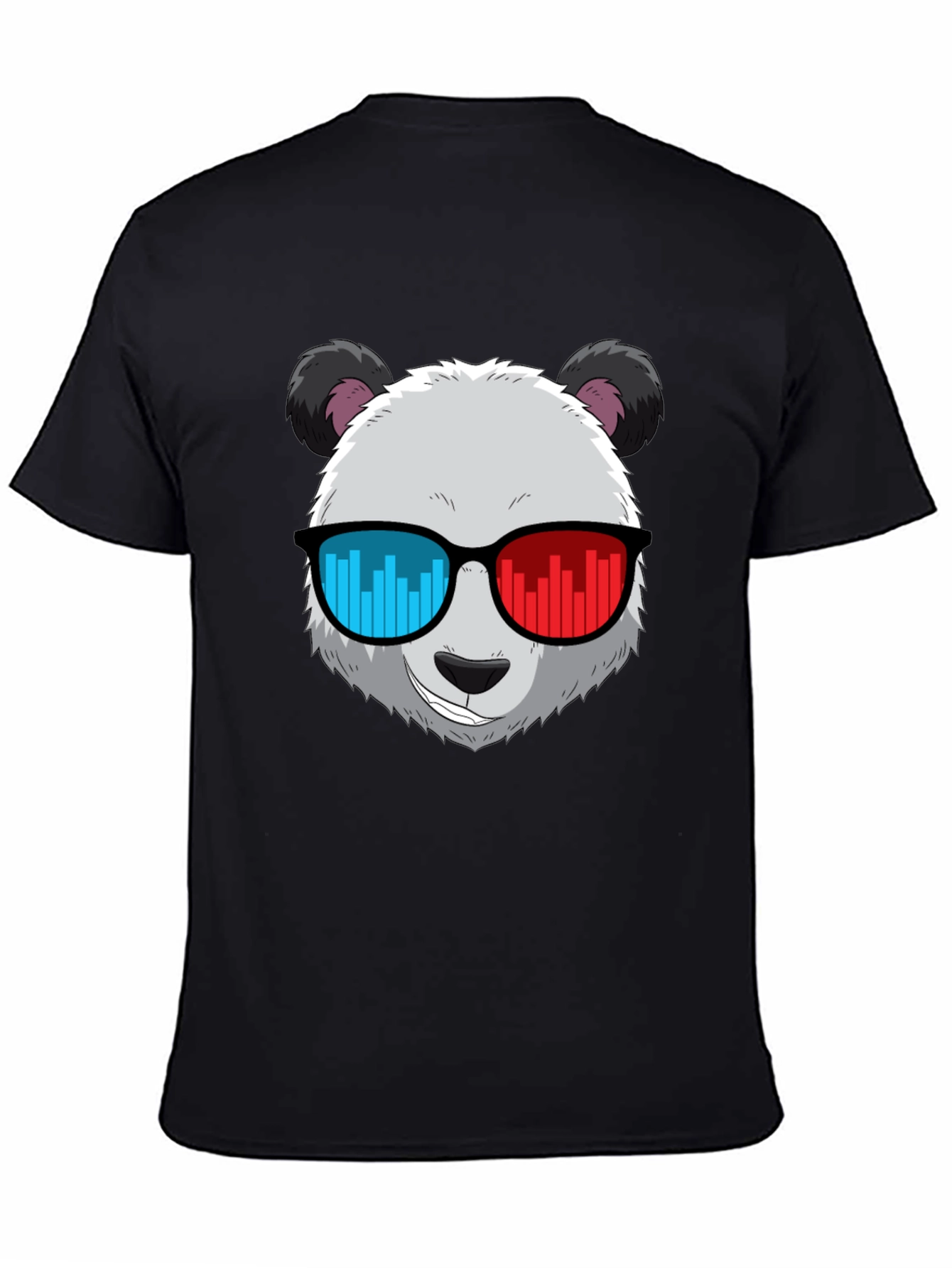 Cool Panda Graphic T-Shirt
