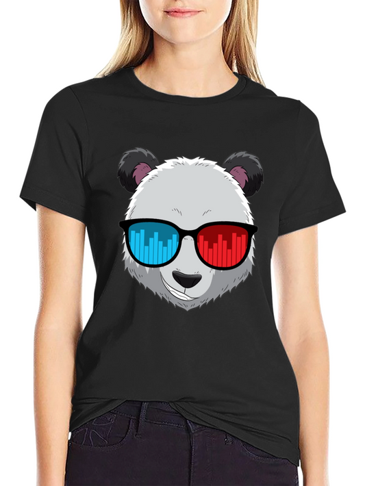 Cool Panda Graphic T-Shirt