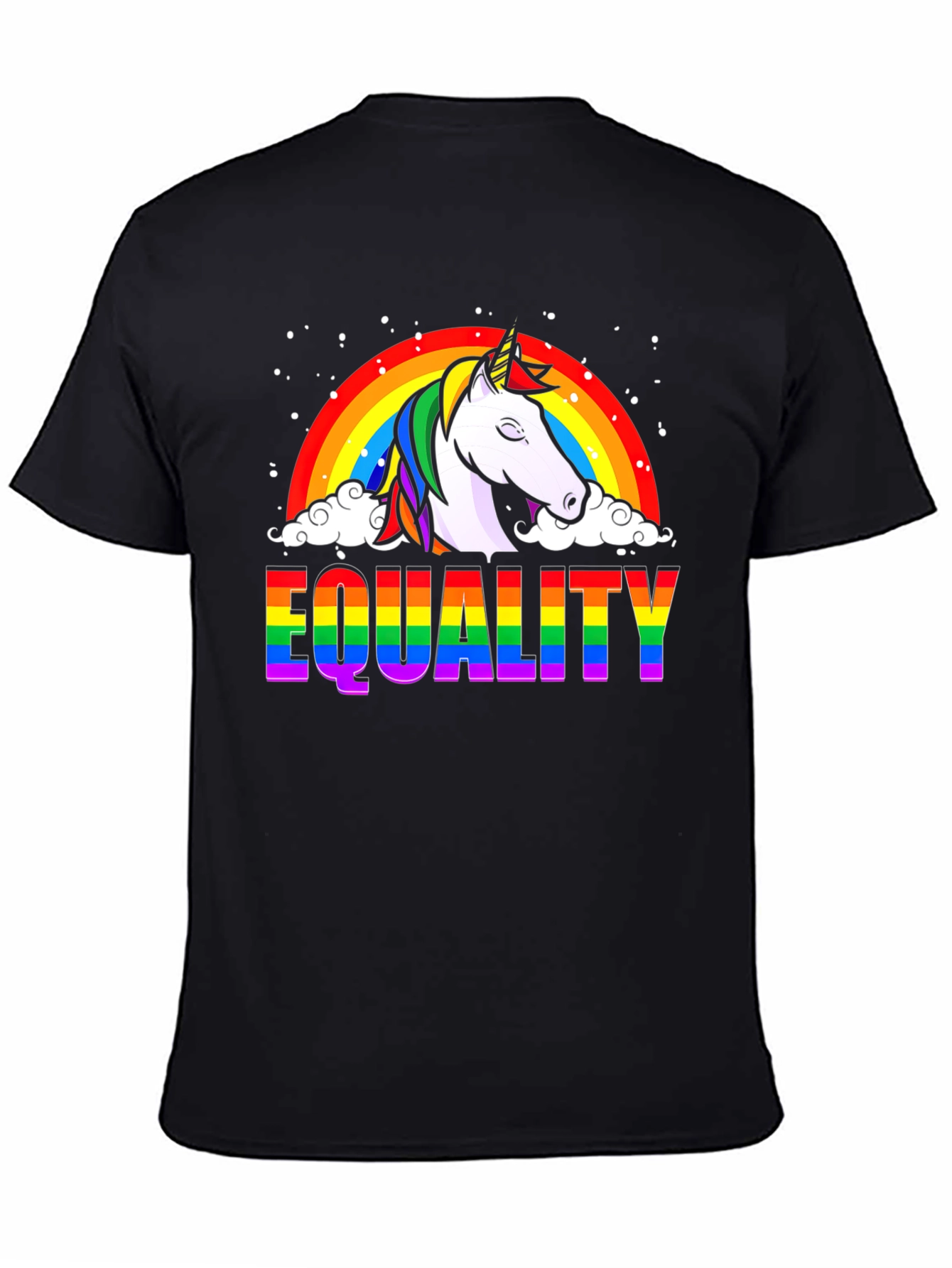 Equality Unicorn Rainbow LGBT Pride T-Shirt
