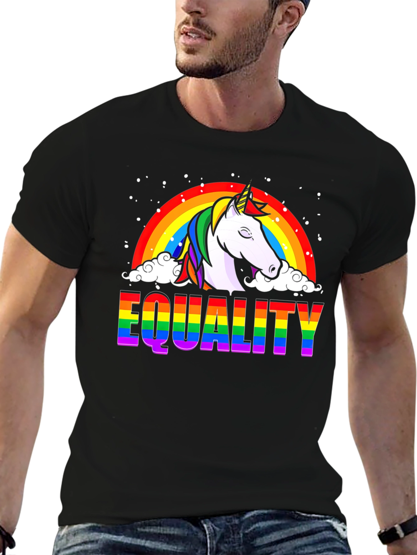 Equality Unicorn Rainbow LGBT Pride T-Shirt