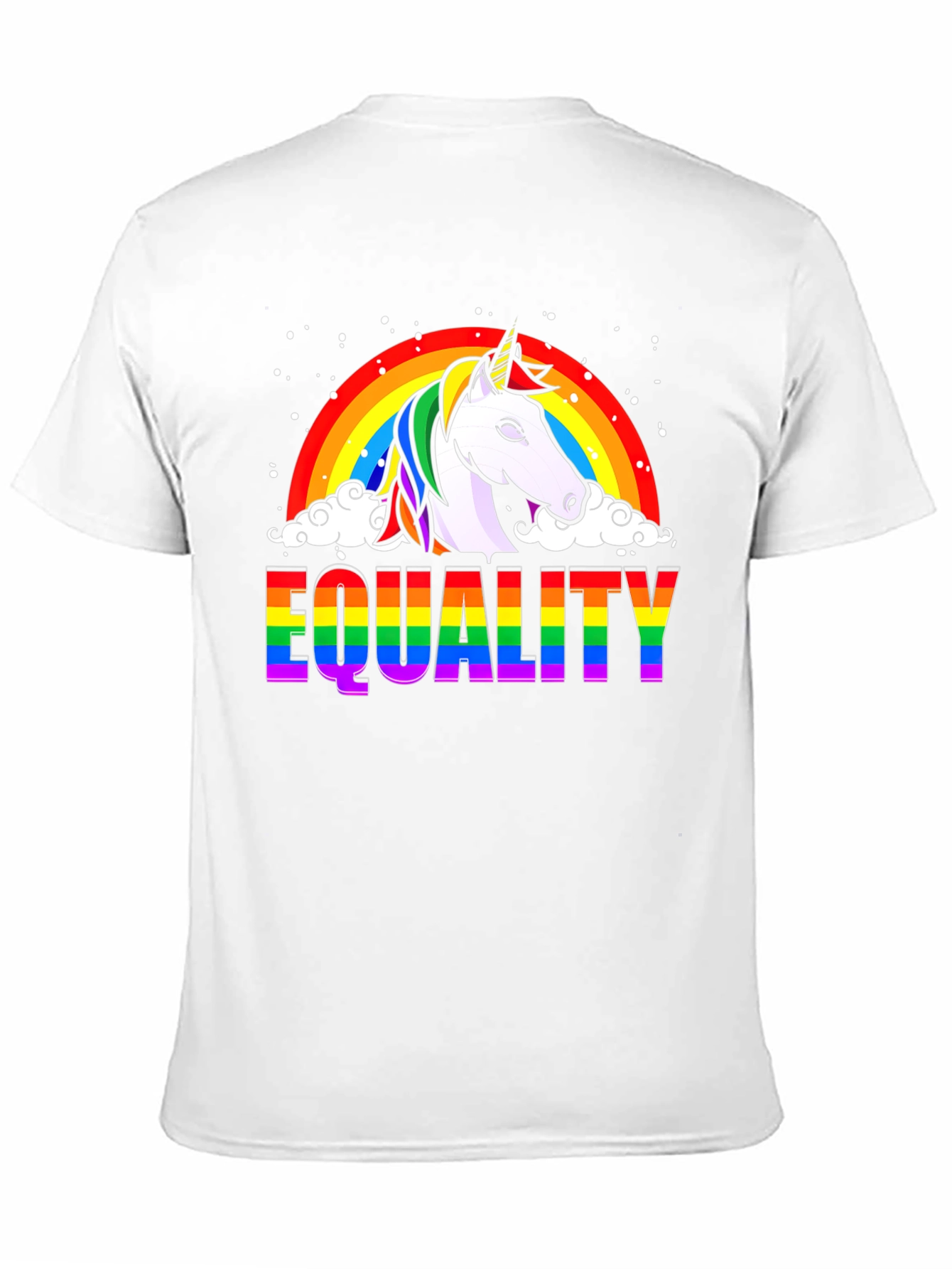 Equality Unicorn Rainbow LGBT Pride T-Shirt