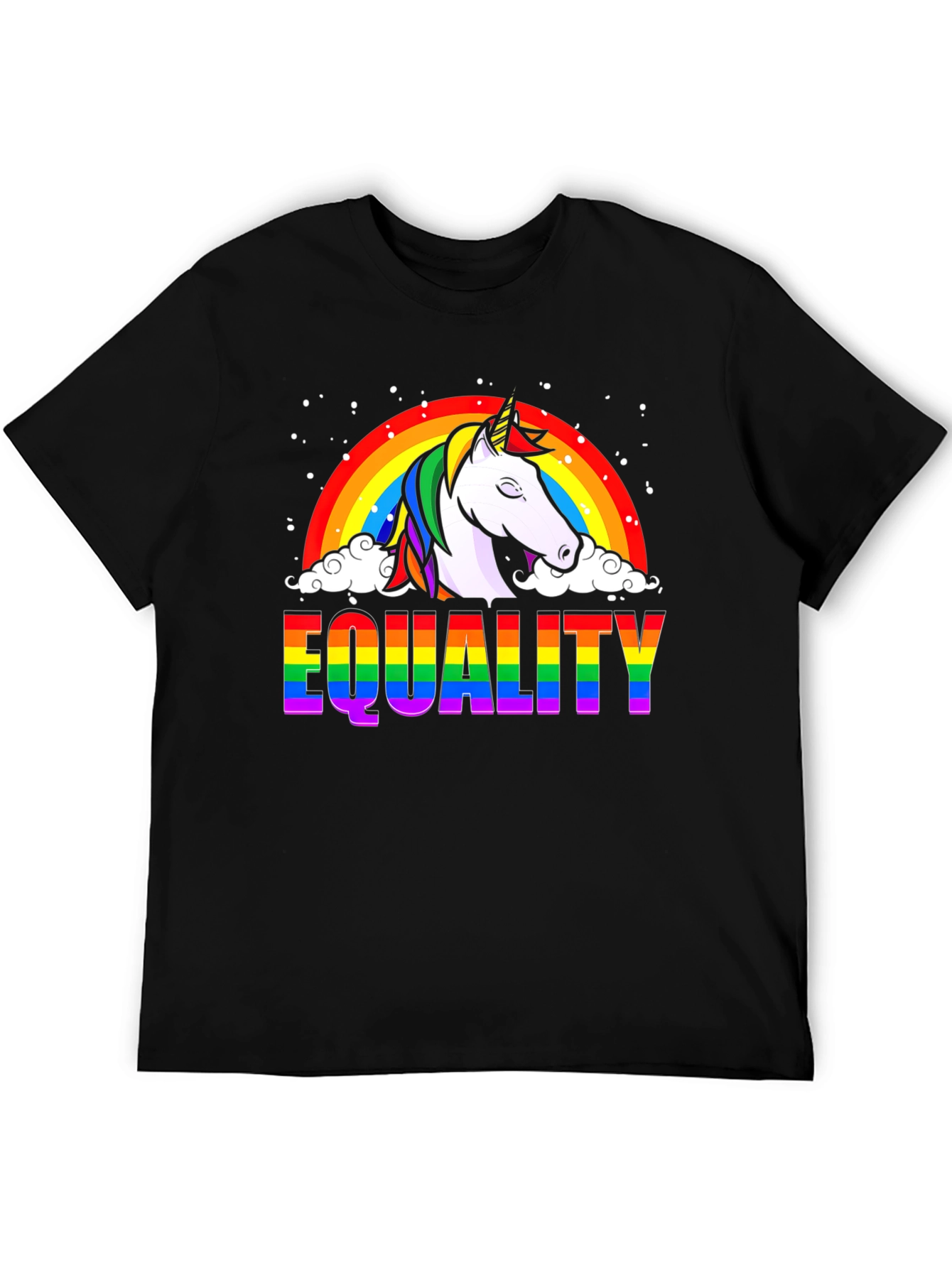 Equality Unicorn Rainbow LGBT Pride T-Shirt