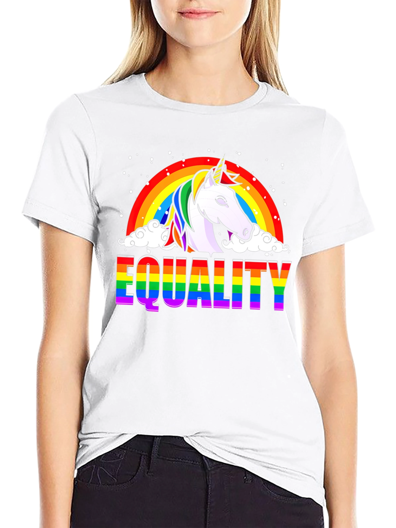 Equality Unicorn Rainbow LGBT Pride T-Shirt