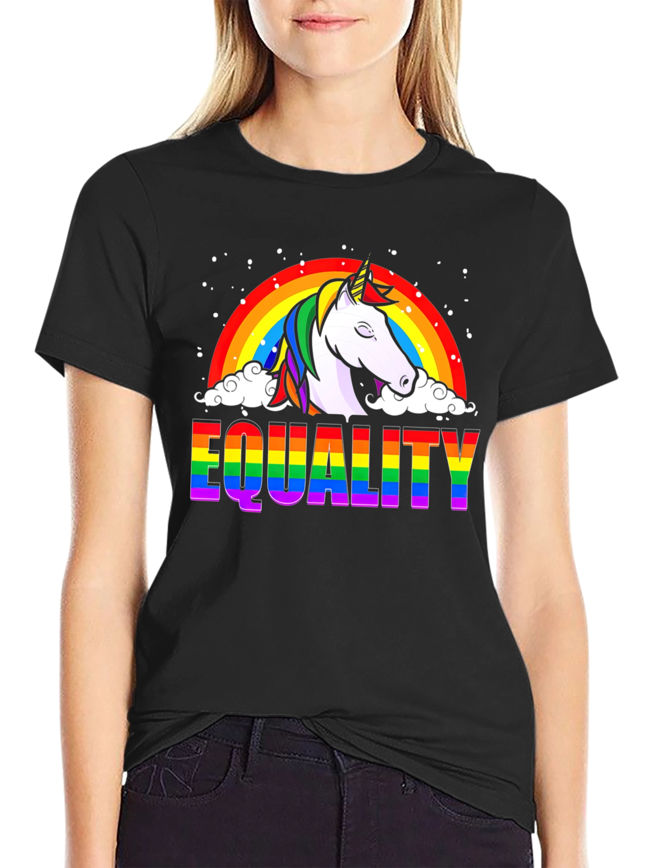 Equality Unicorn Rainbow LGBT Pride T-Shirt