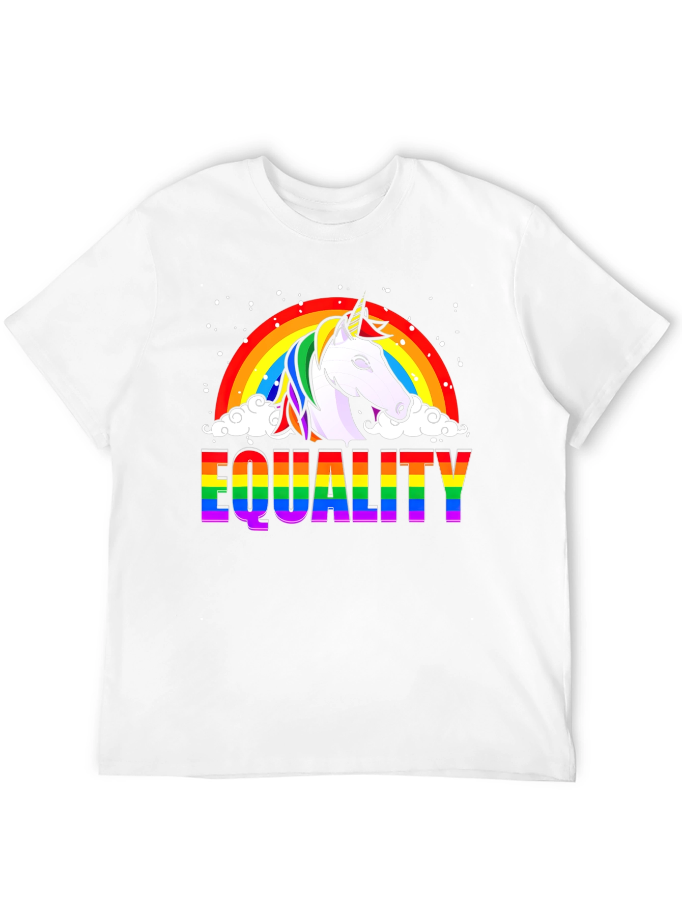 Equality Unicorn Rainbow LGBT Pride T-Shirt