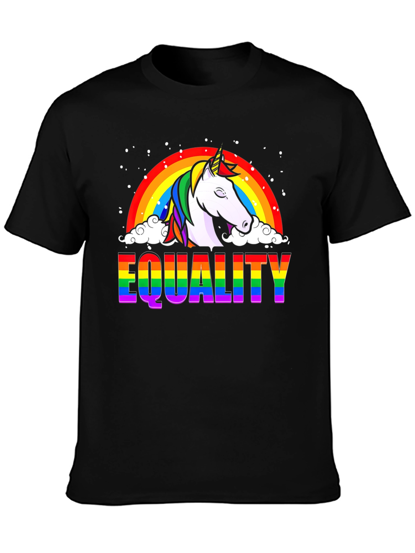 Equality Unicorn Rainbow LGBT Pride T-Shirt