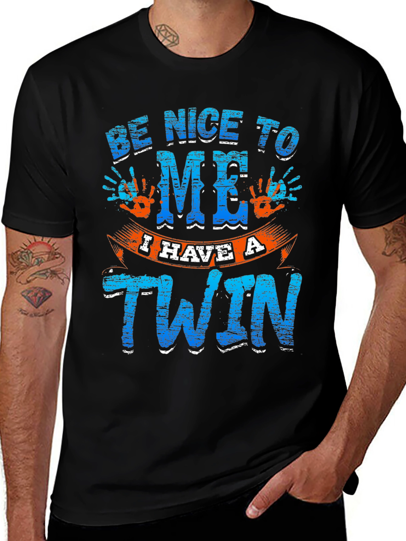 Be Nice to Me I Have A Twin T-Shirt