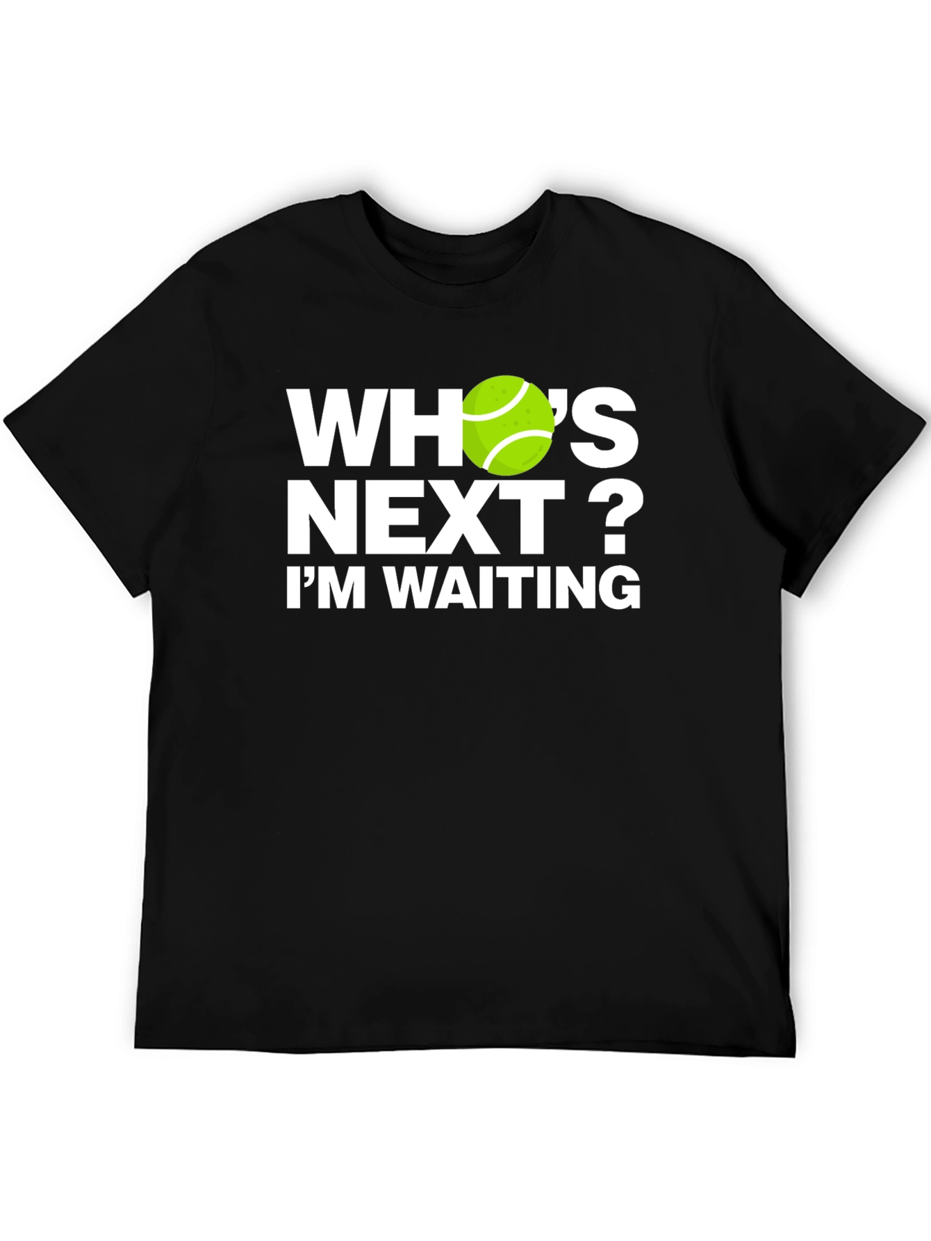 Whos Next? Tennis Graphic T-Shirt