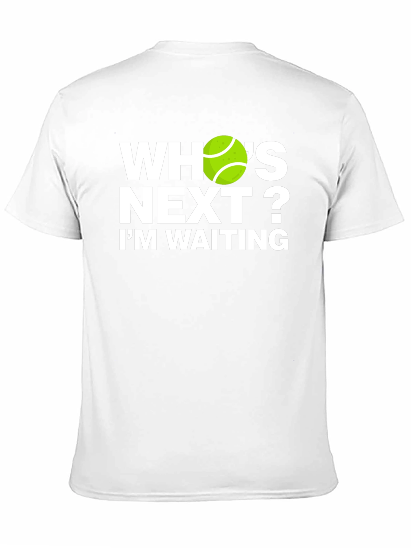 Whos Next? Tennis Graphic T-Shirt