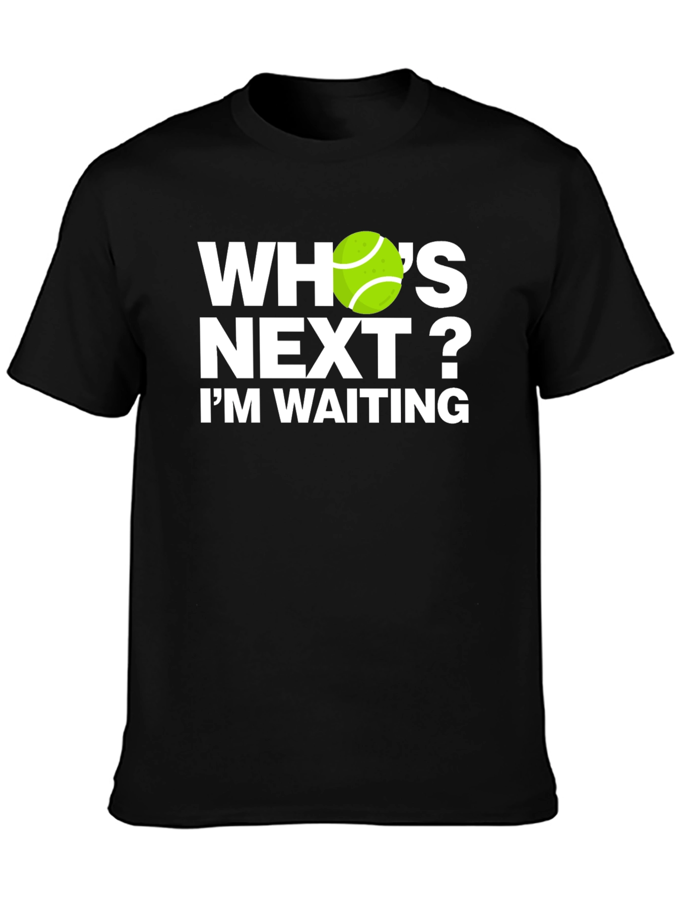 Whos Next? Tennis Graphic T-Shirt