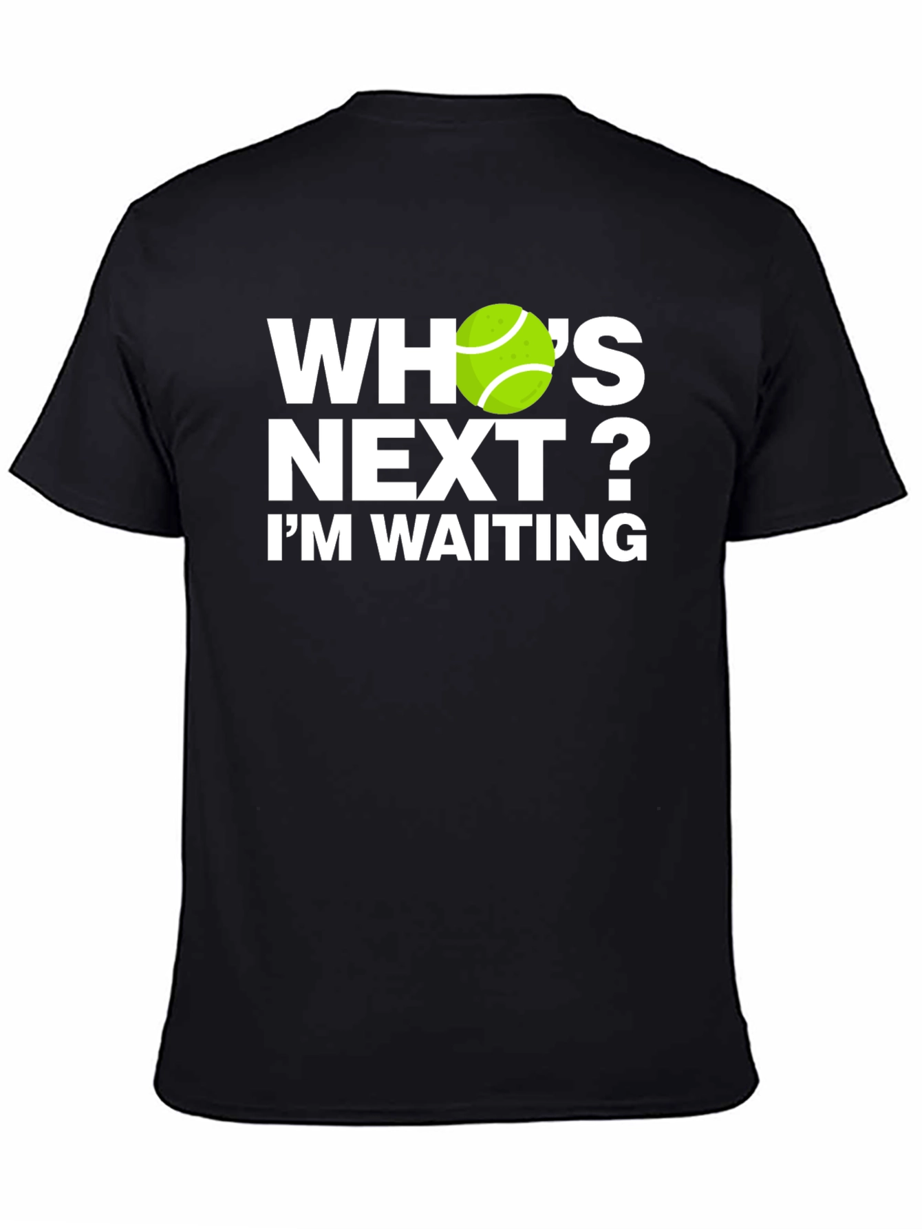 Whos Next? Tennis Graphic T-Shirt