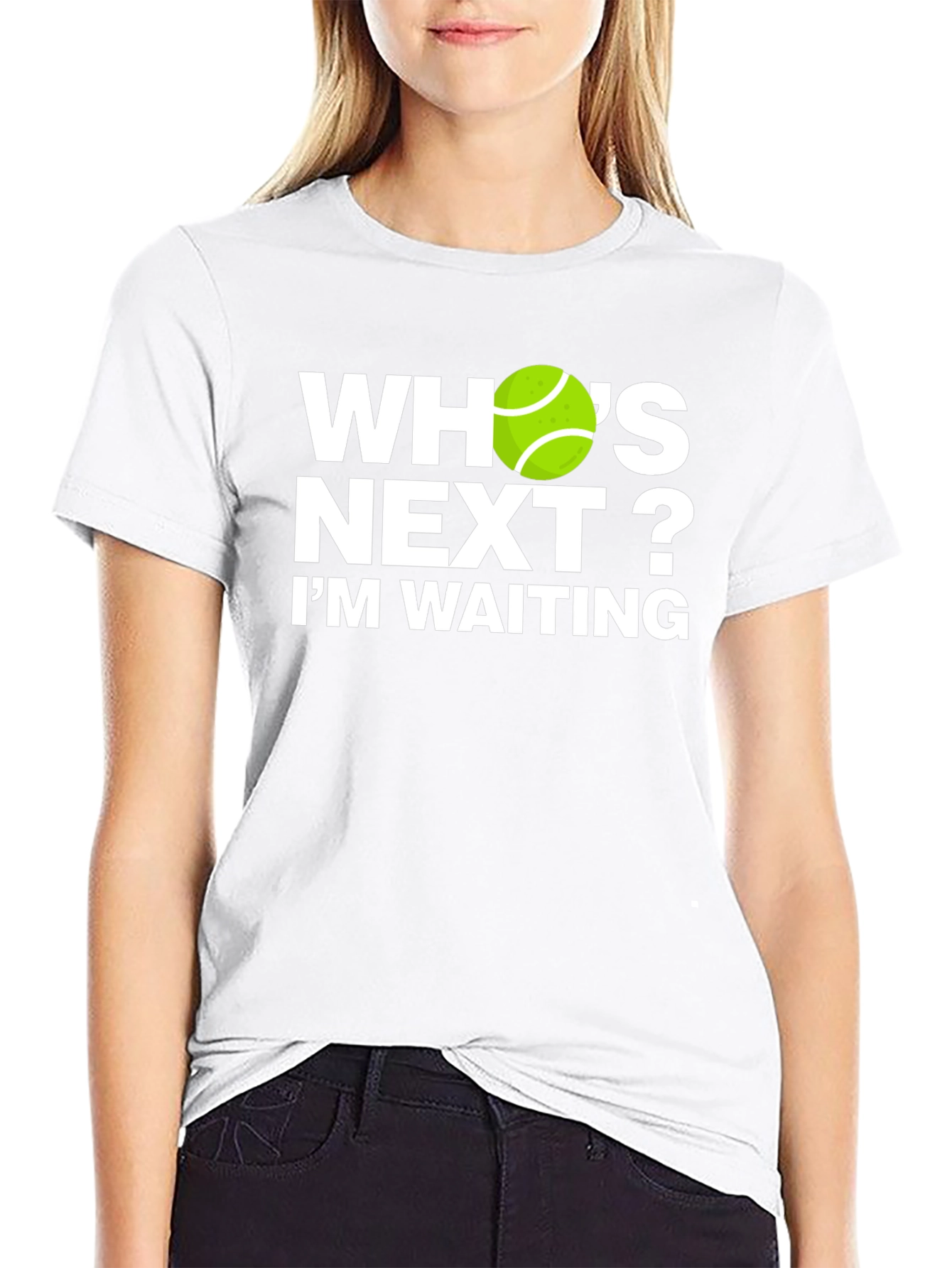 Whos Next? Tennis Graphic T-Shirt