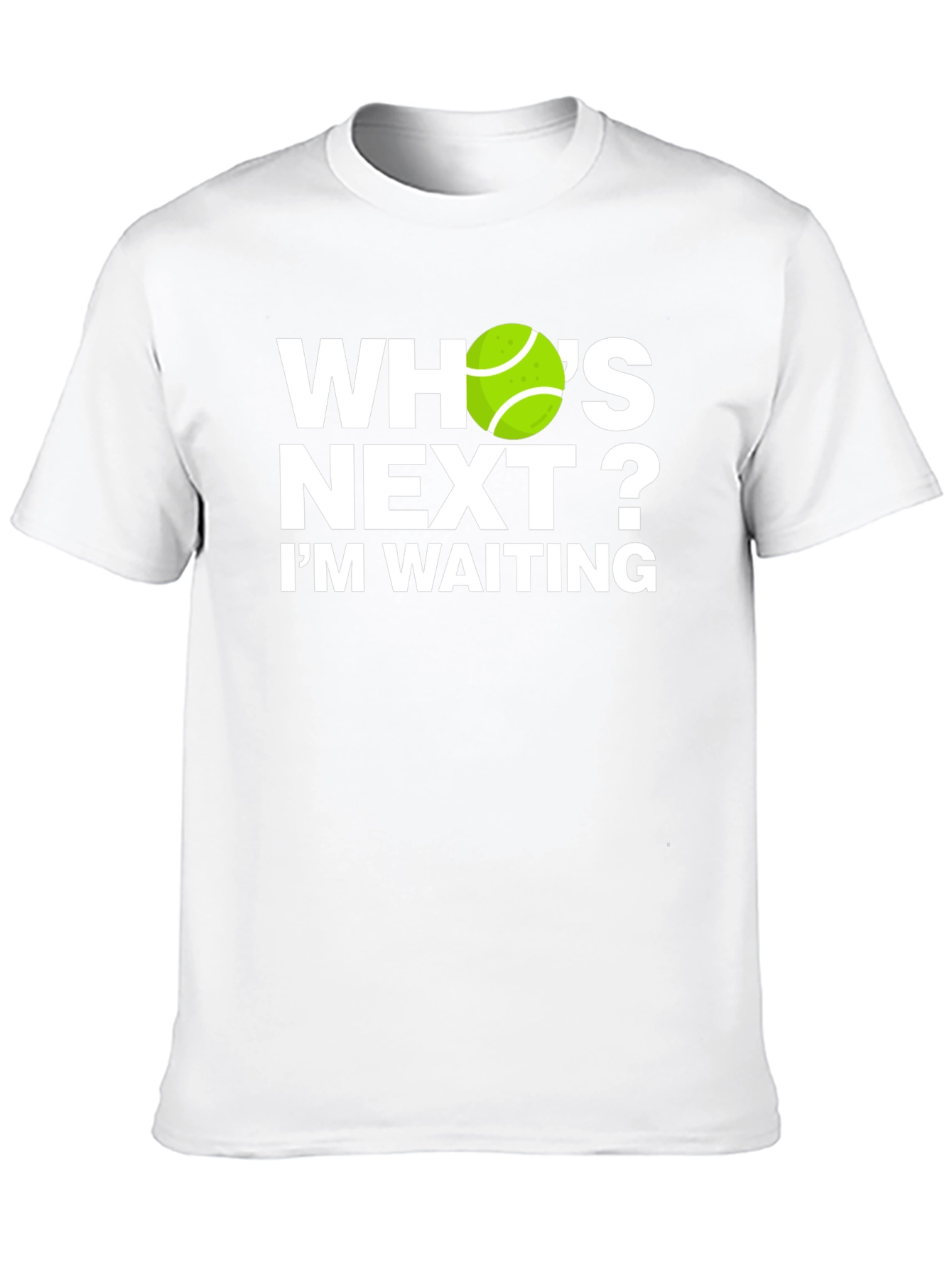 Whos Next? Tennis Graphic T-Shirt