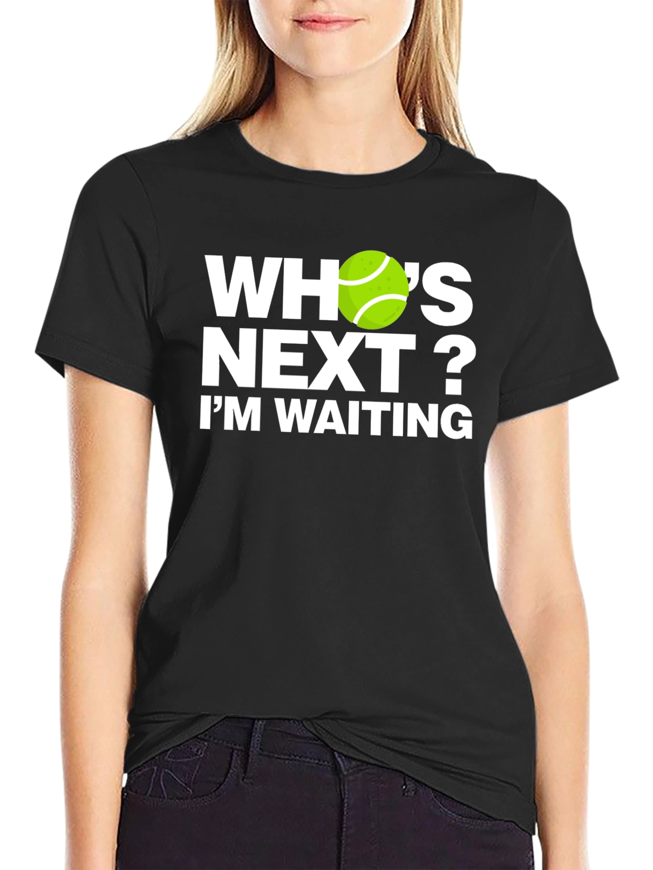 Whos Next? Tennis Graphic T-Shirt