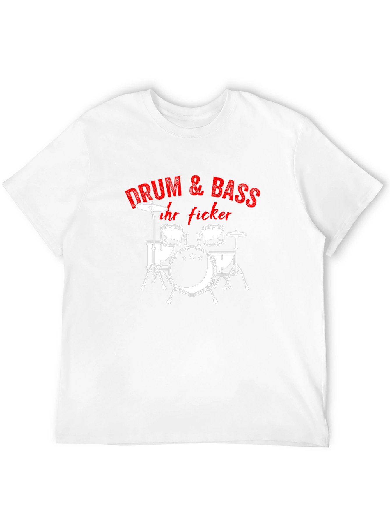 Drum & Bass T-Shirt - Music Lover Tee