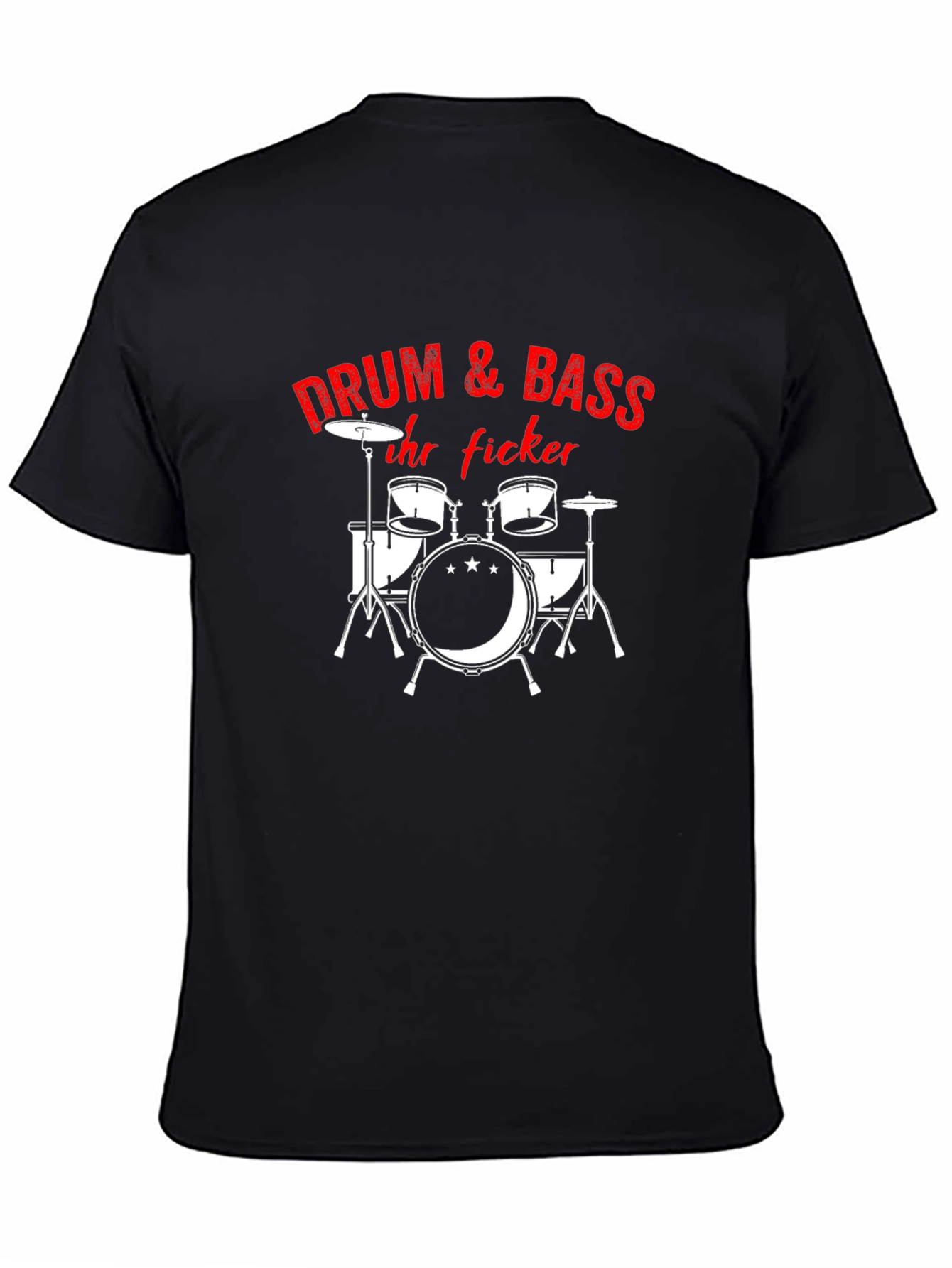 Drum & Bass T-Shirt - Music Lover Tee