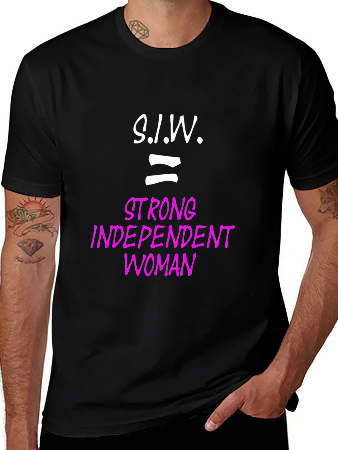 S.I.W. Strong Independent Woman Graphic Tee