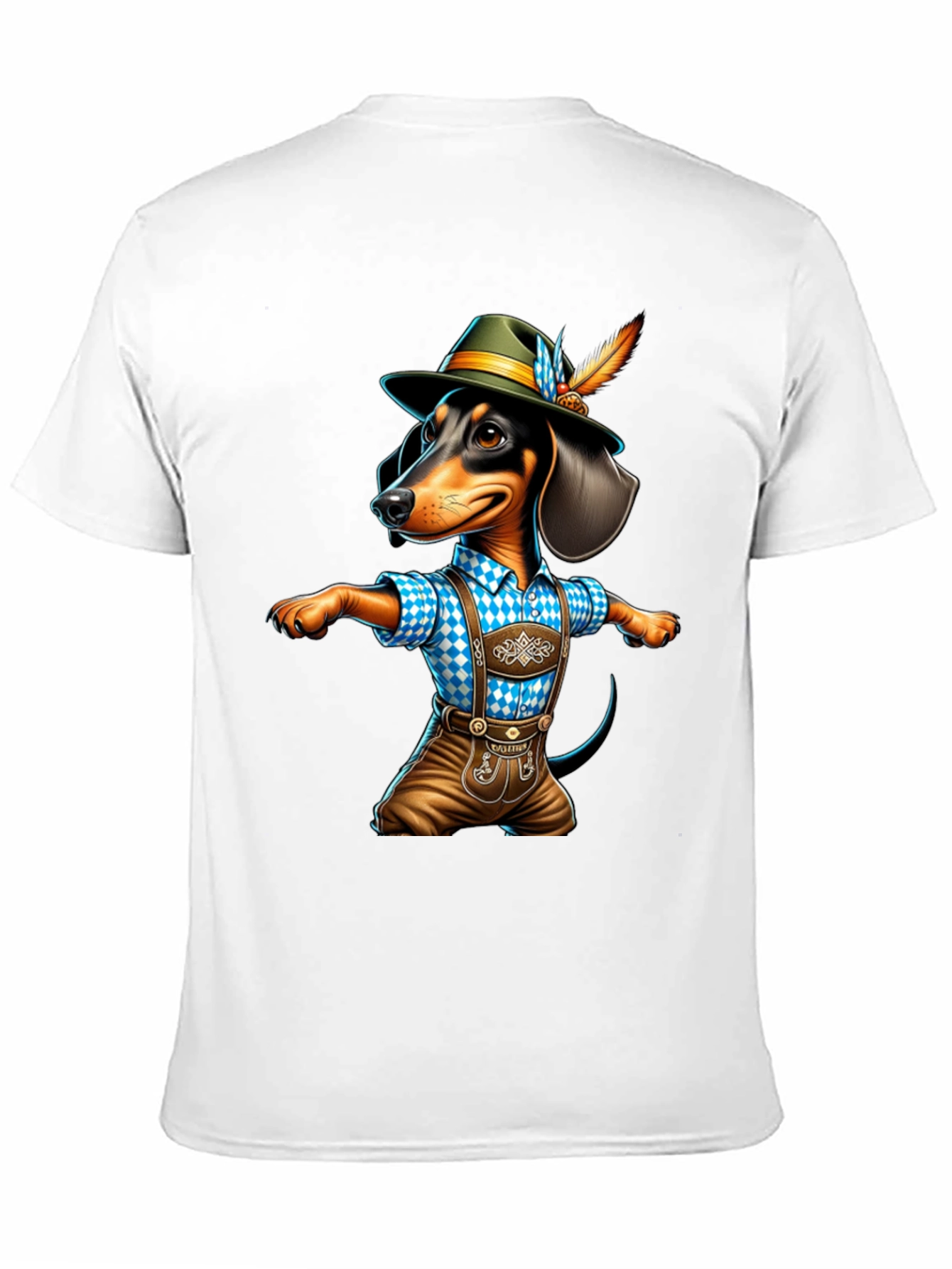 Oktoberfest Dachshund T-Shirt - Bavarian Sausage Dog Tee