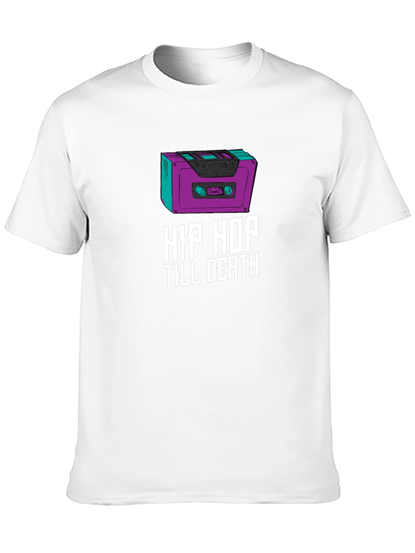 Hip Hop Till Death Graphic Tee
