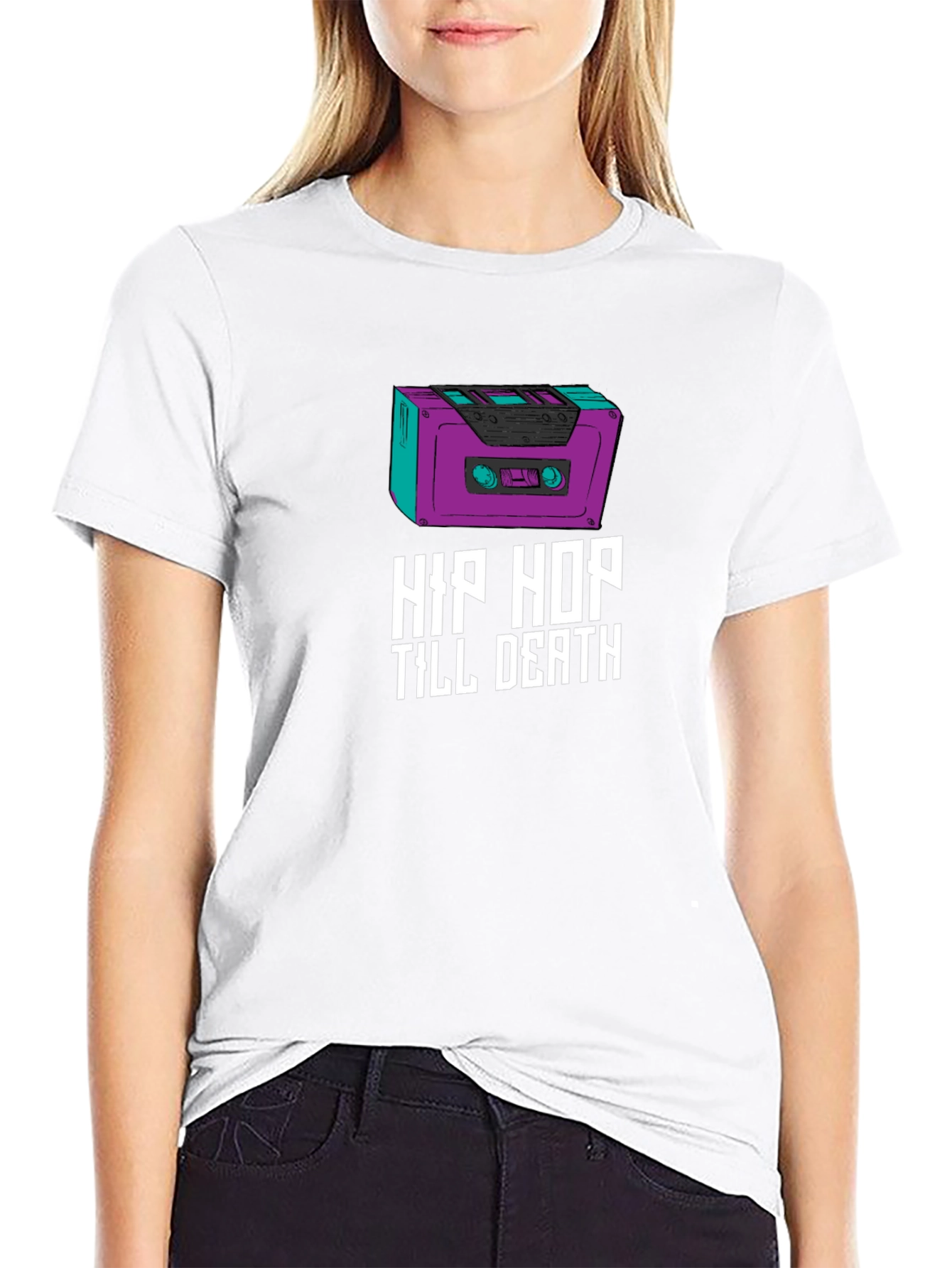 Hip Hop Till Death Graphic Tee