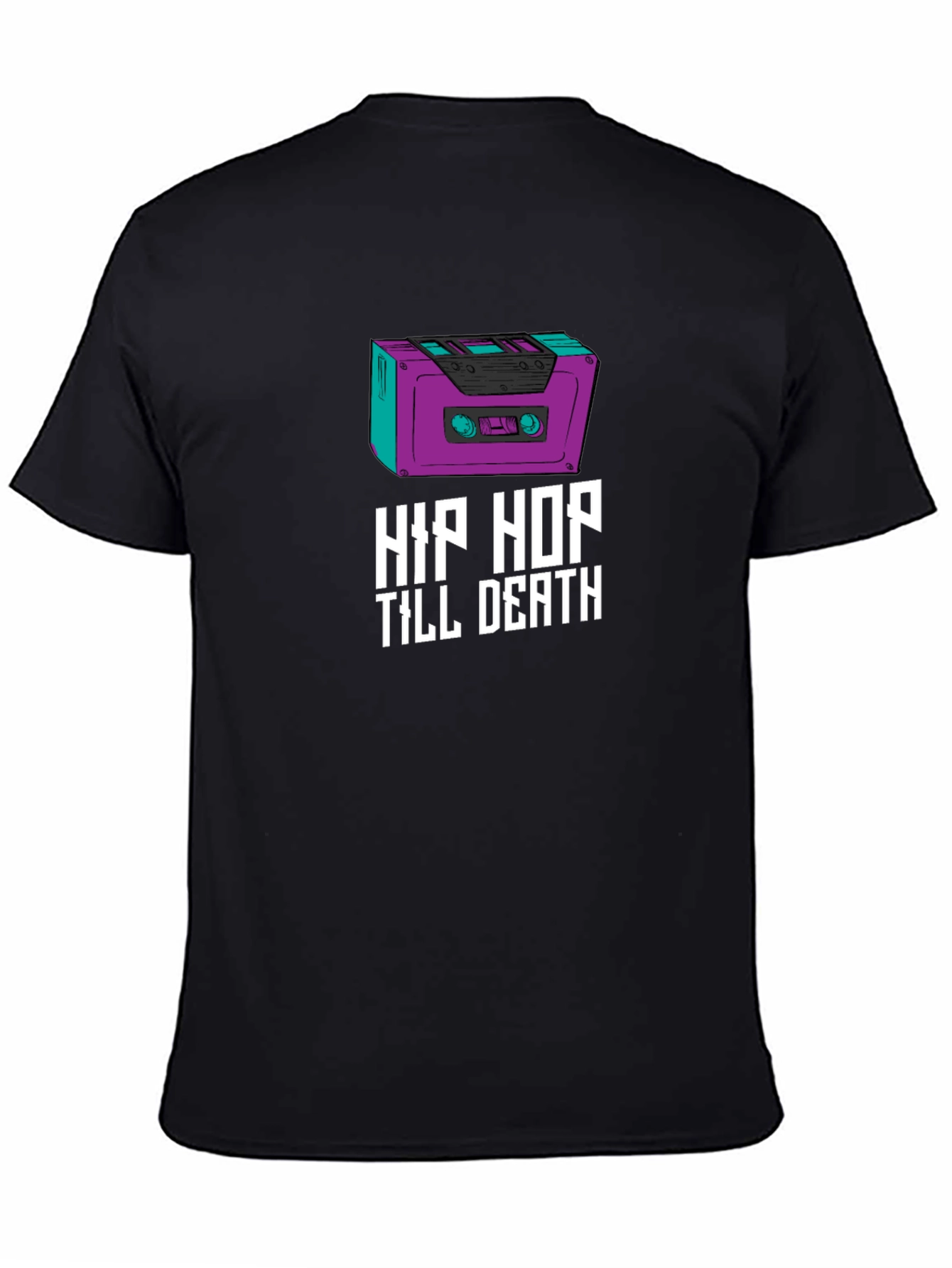 Hip Hop Till Death Graphic Tee