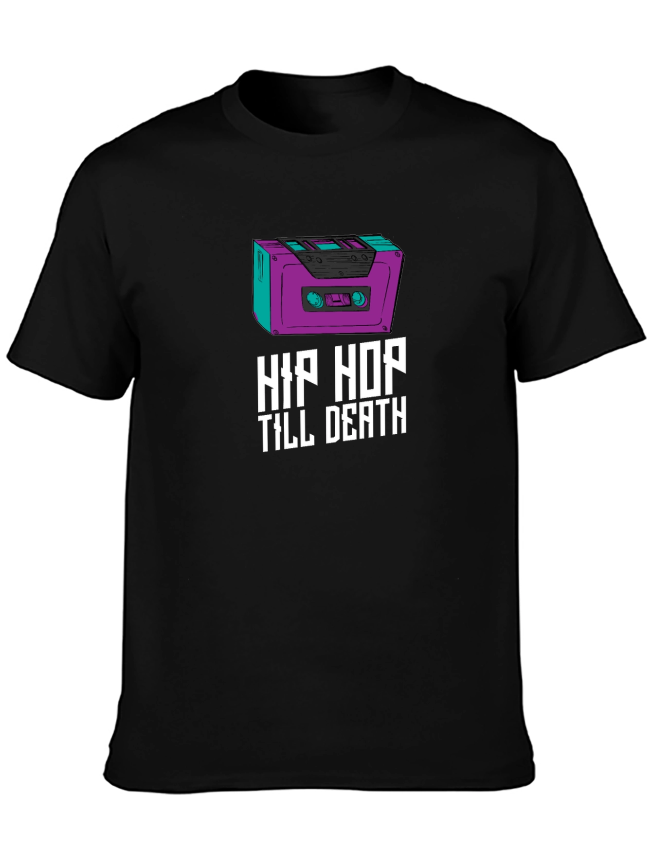 Hip Hop Till Death Graphic Tee