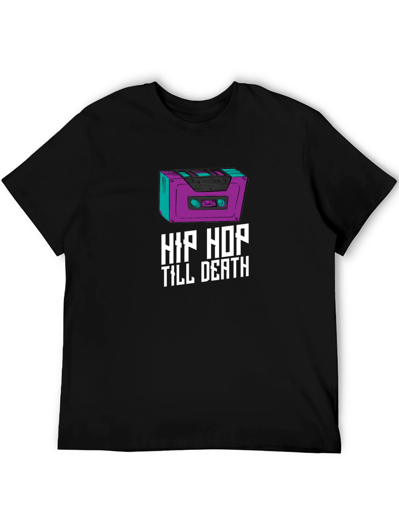 Hip Hop Till Death Graphic Tee