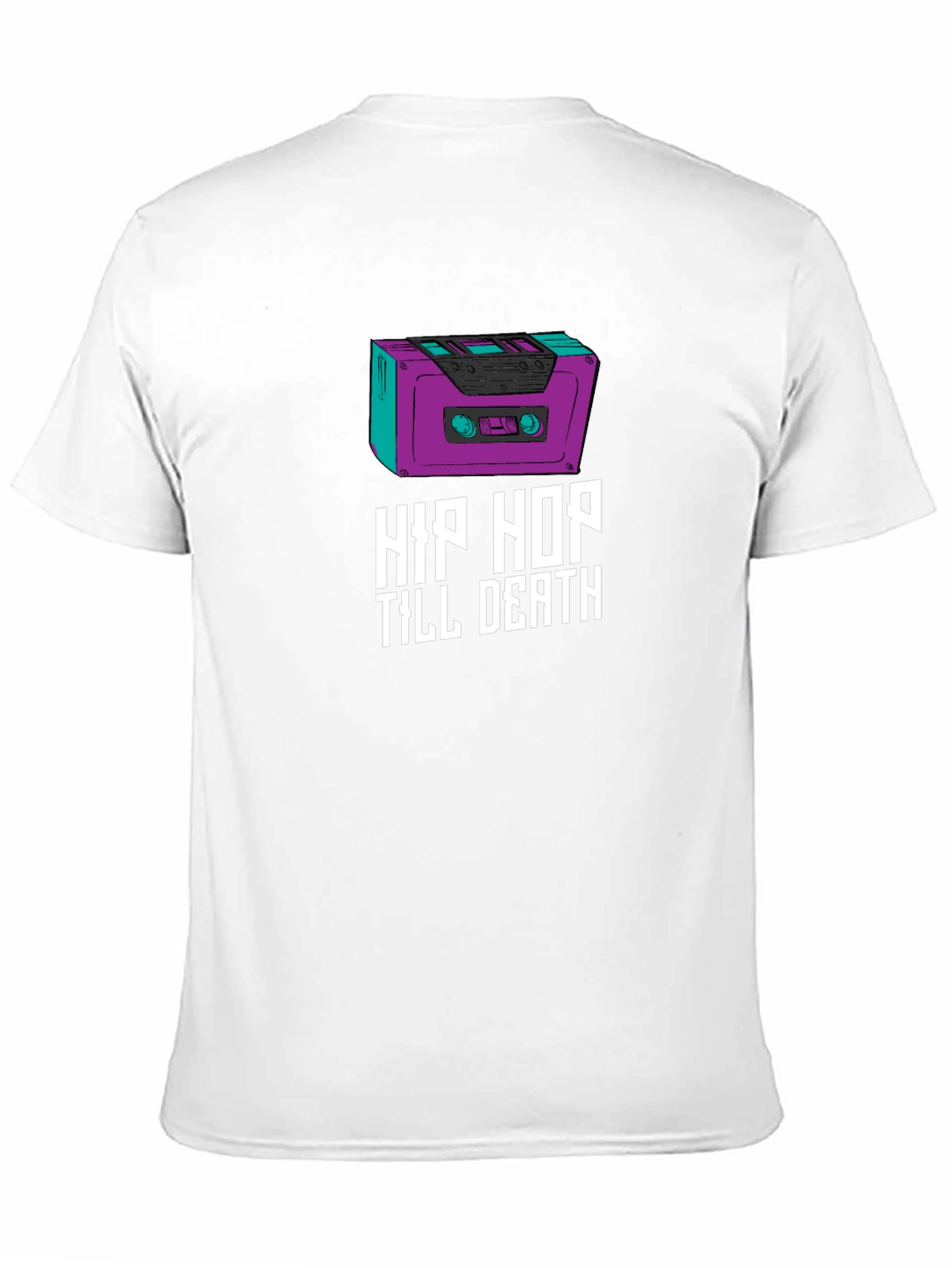 Hip Hop Till Death Graphic Tee