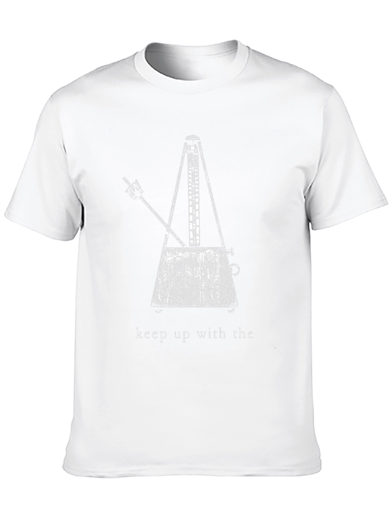 Keep Up With The Metronome Black T-Shirt