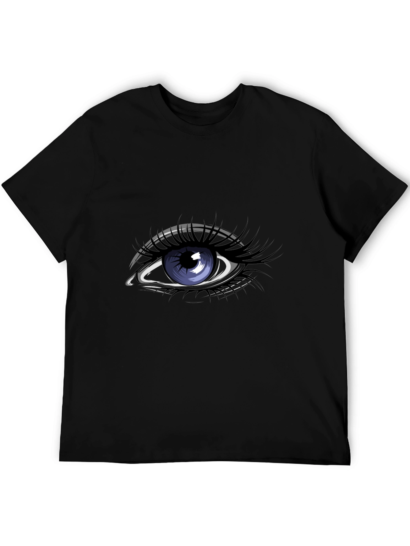 Eye Graphic Black T-Shirt