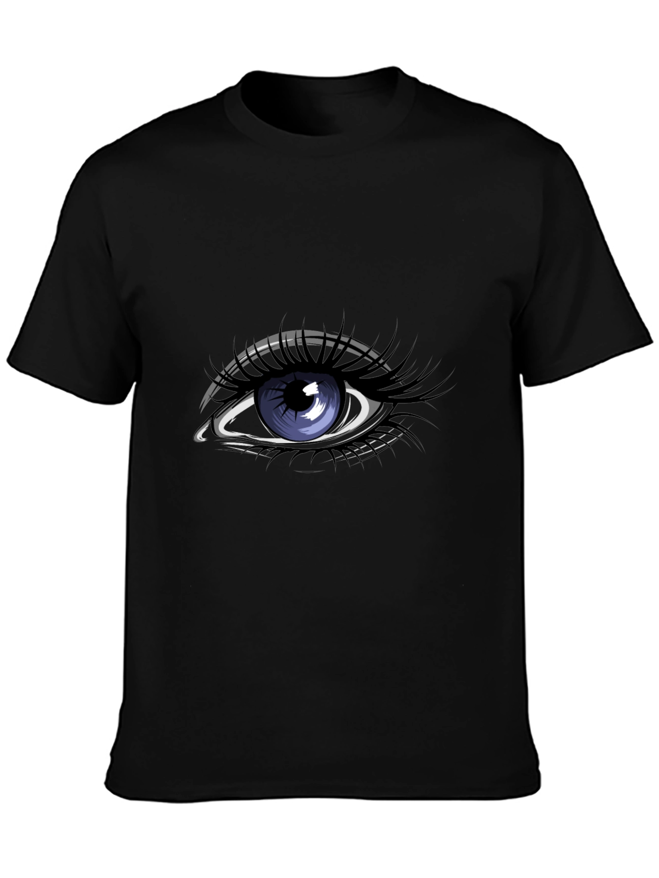Eye Graphic Black T-Shirt