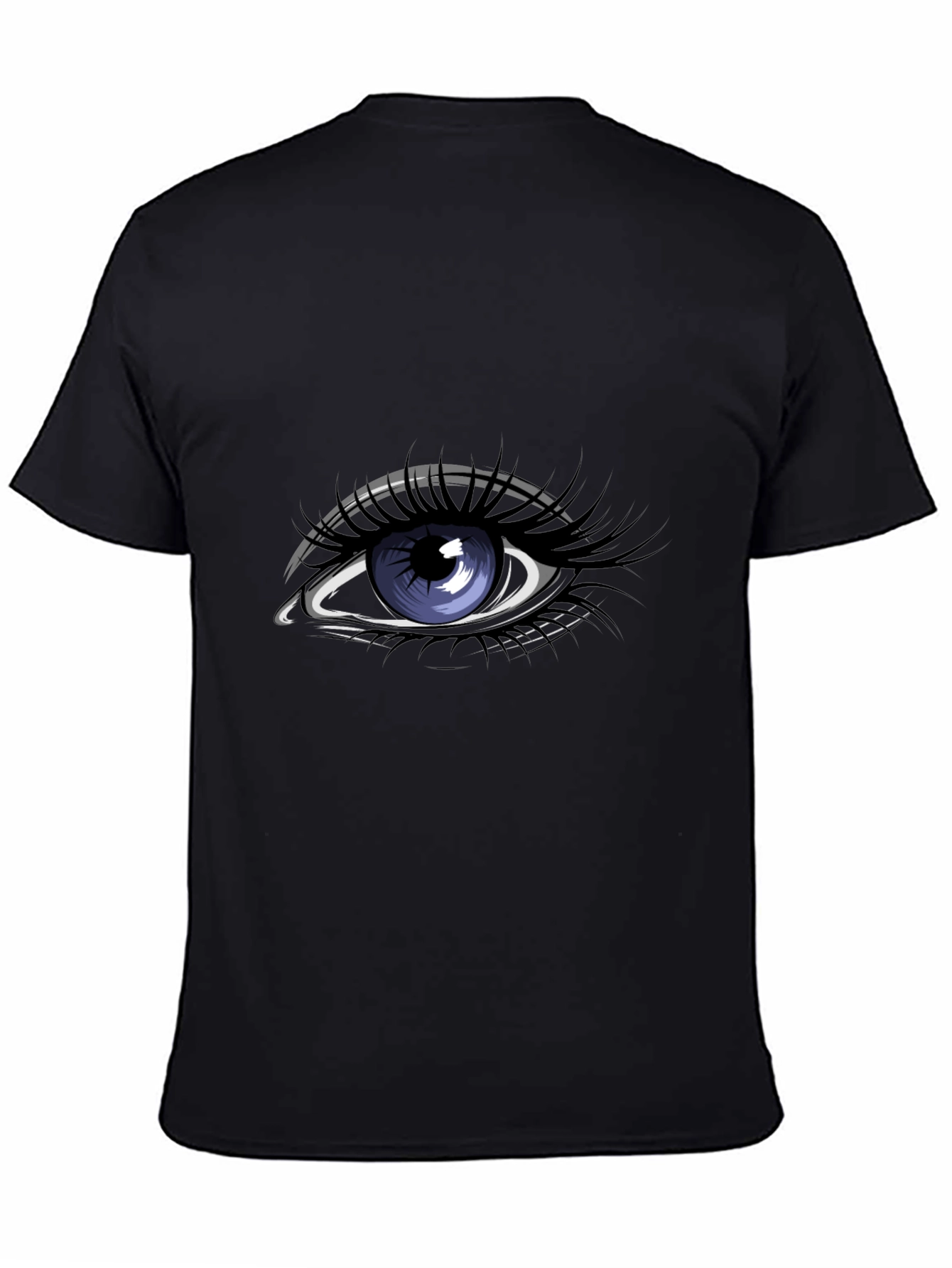 Eye Graphic Black T-Shirt