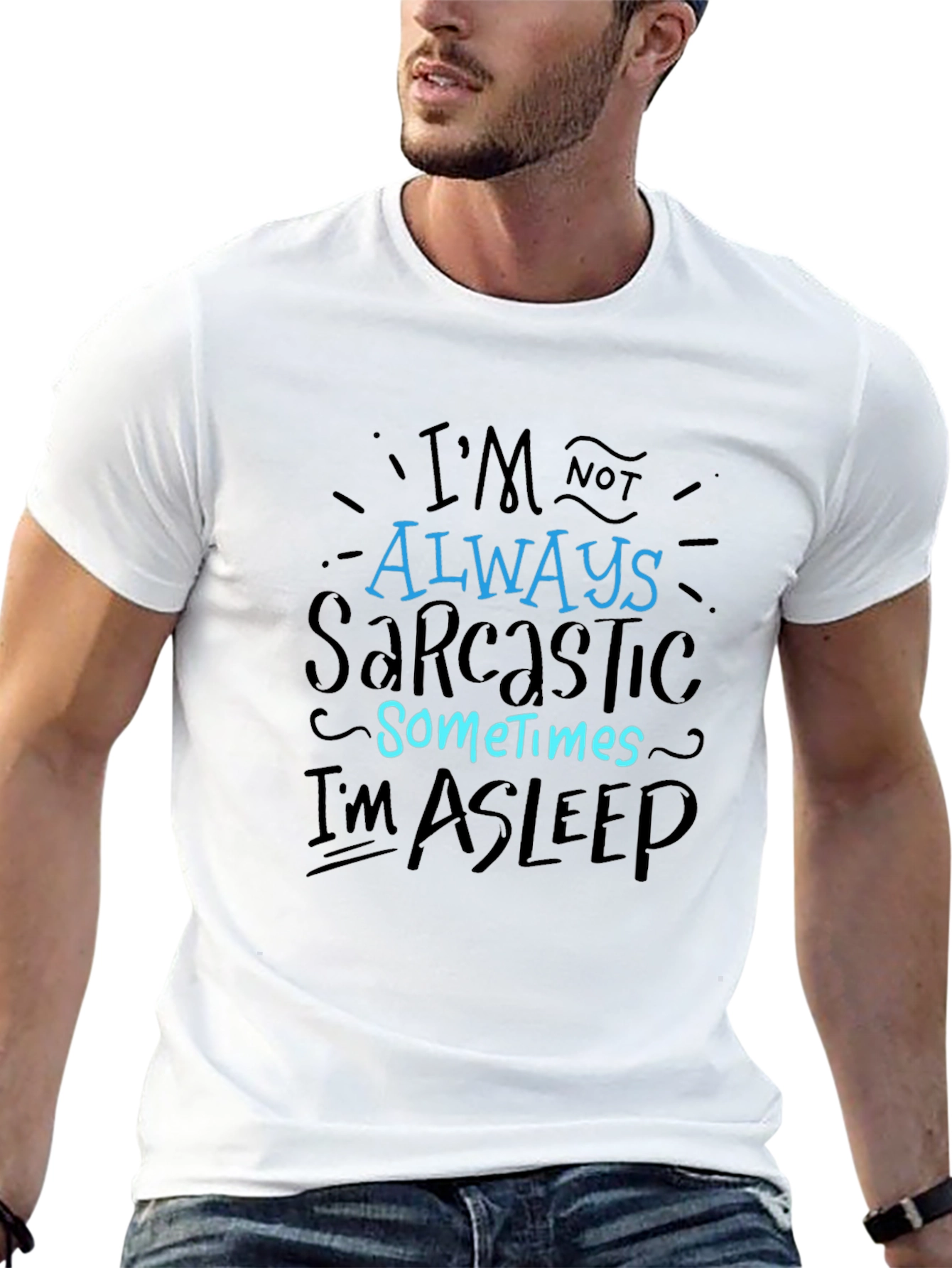 Sarcastic Sleep T-Shirt - Funny Mens Tee