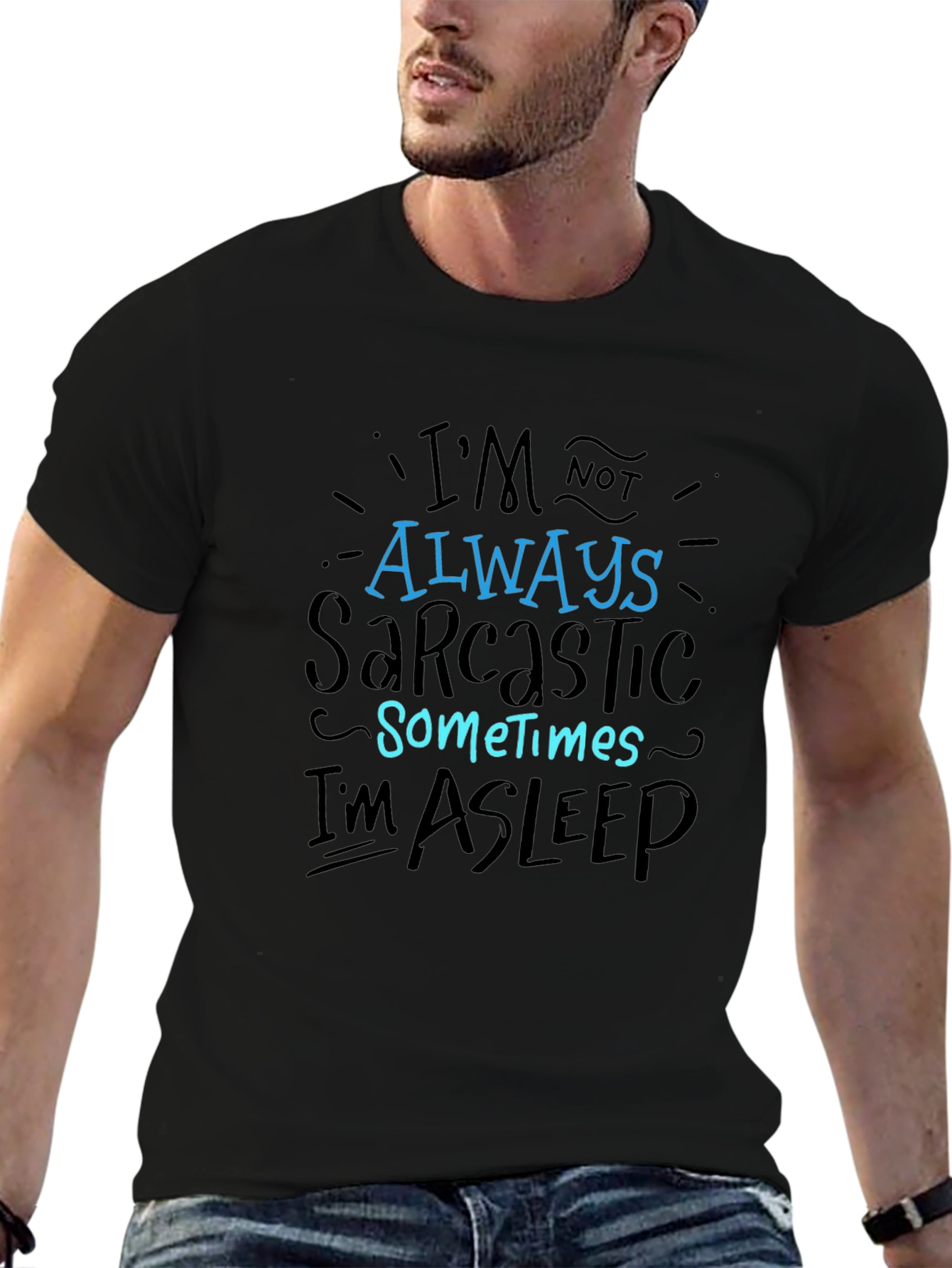 Sarcastic Sleep T-Shirt - Funny Mens Tee