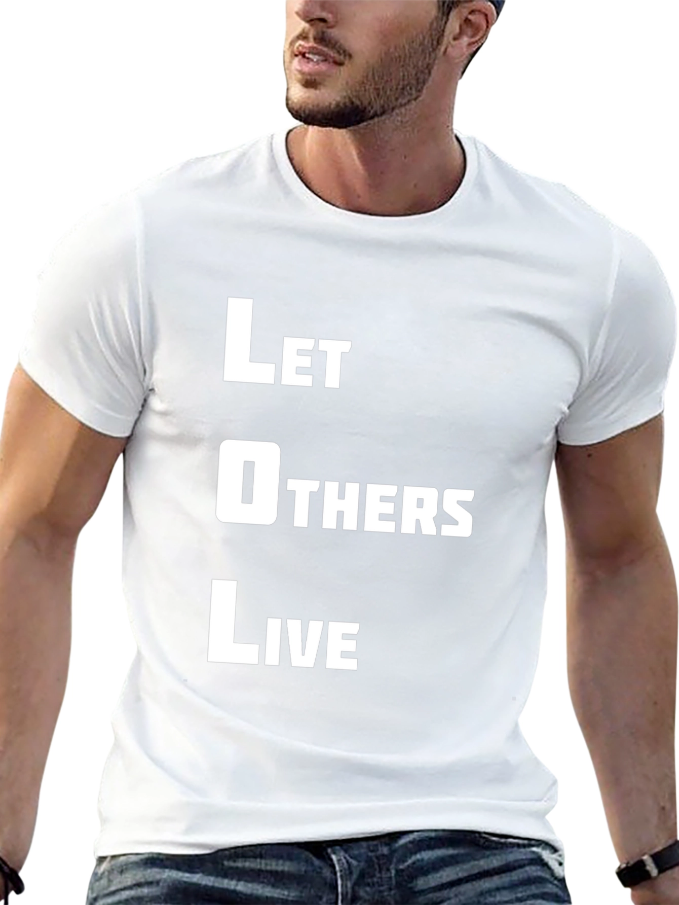 Let Others Live Black T-Shirt