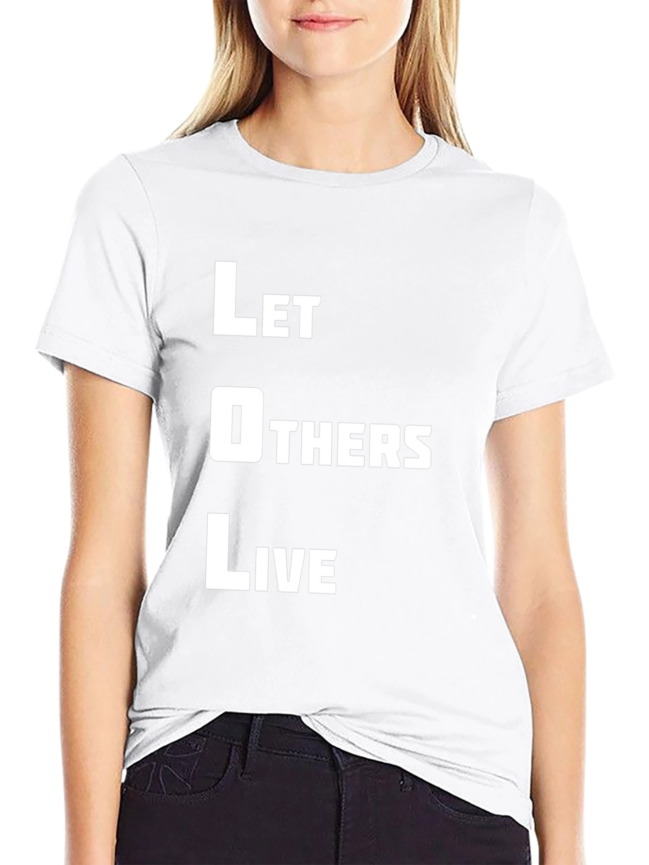 Let Others Live Black T-Shirt