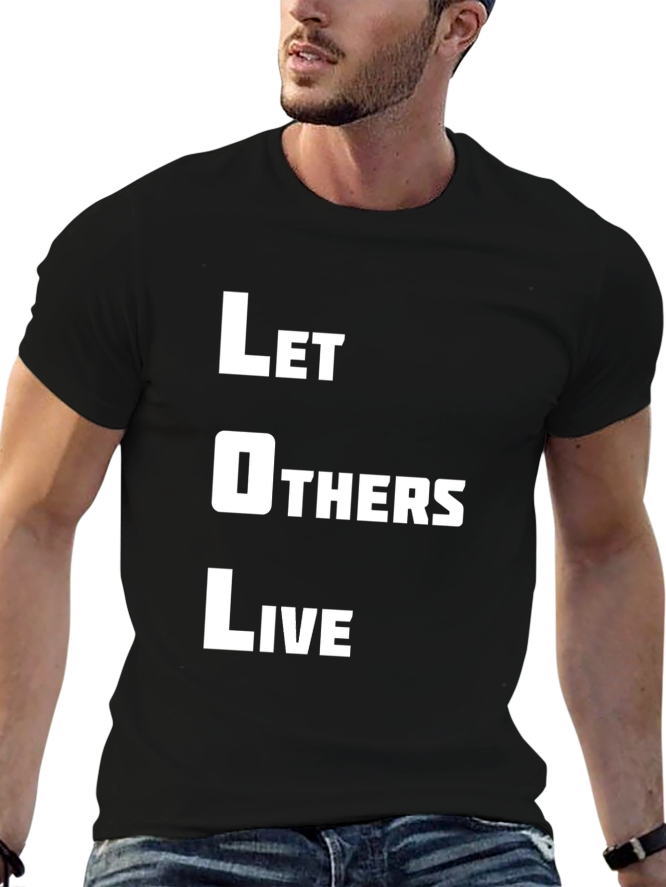 Let Others Live Black T-Shirt