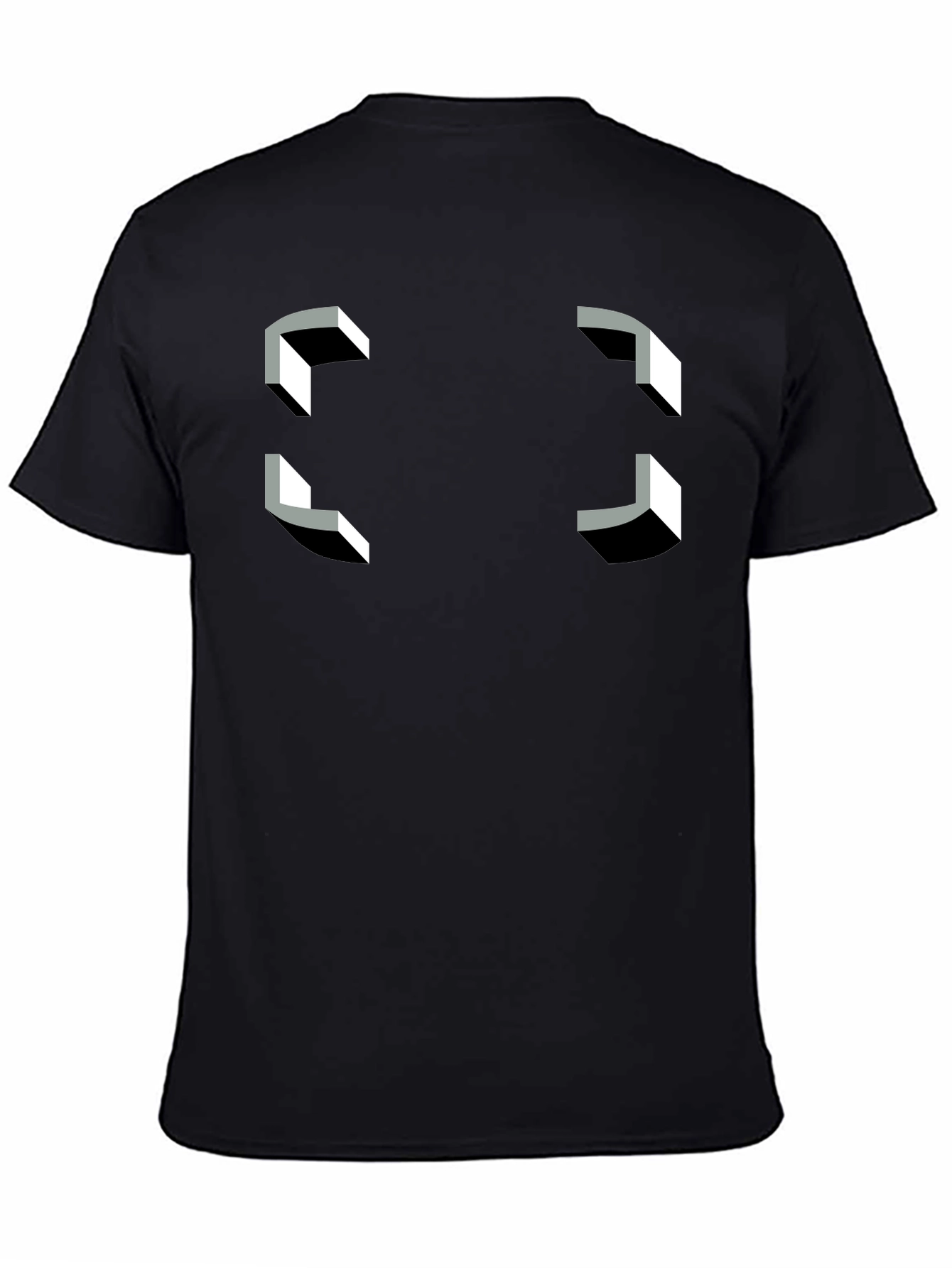 Optical Illusion T-Shirt - Geometric Perspective Tee