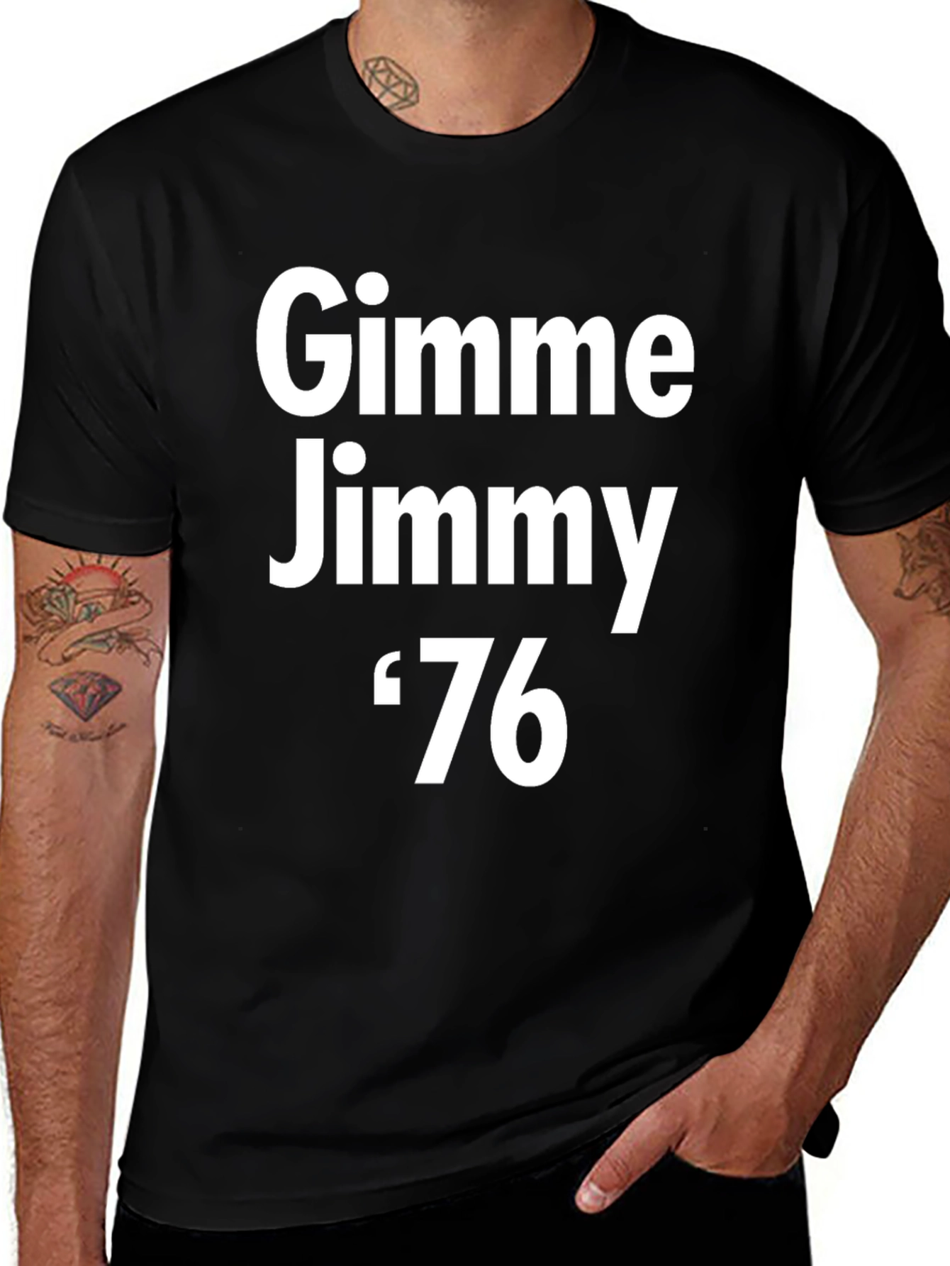 Gimme Jimmy 76 T-Shirt - Retro Style