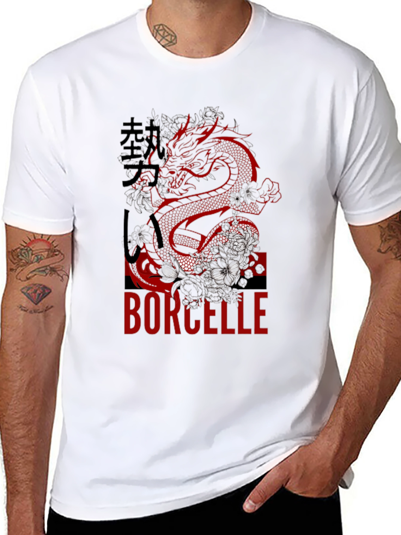 Dragon Graphic Tee - Borcelle