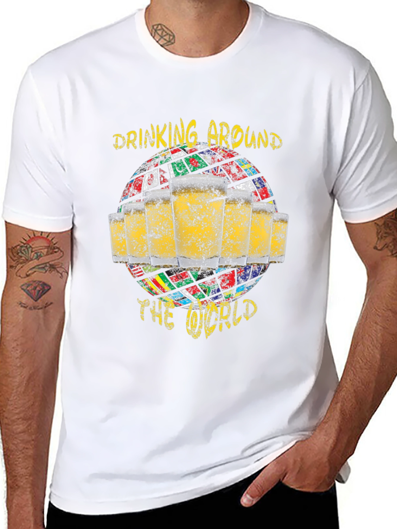 Drinking Around The World T-Shirt